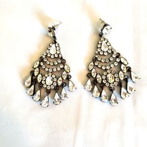 CZ Chandelier Earrings